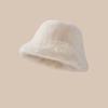 Warmer Plush Basin Cap Temperament Anti-cold Bucket Hat Elegant Winter Fisherman Hat  Men