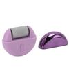 Rechargeable Electric Foot File Portable Waterproof Electronic Foot File Pedicure Tool for Feet Purple