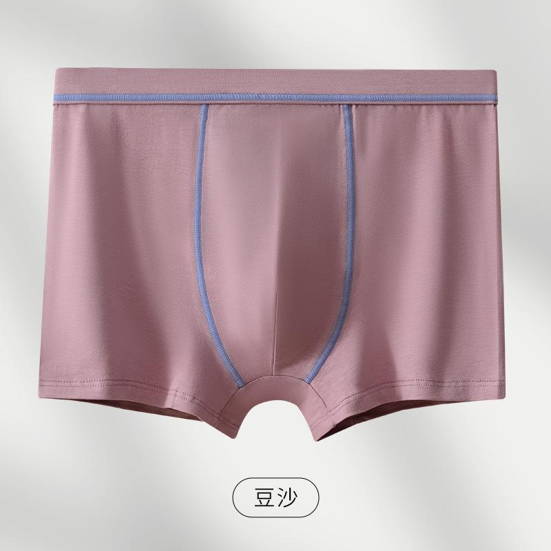 Men's Underwear Pure Cotton Four Cornered Underwear Antibacterial Inner Crotch Loose and Breathable Large Size Flat Corner Shorts