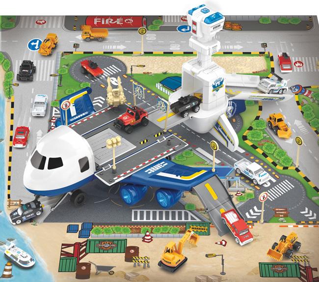 Plane with Police Command Center