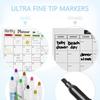 Magnetic Dry Erase Calendar Whiteboard Set (3-Pack) for Fridge, Wall, and Refrigerator Organization – Monthly, Weekly