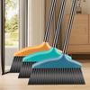Extra Thick Soft Bristle Broom & Dustpan Set - Magic Sweeping Non-Stick Hair Tool