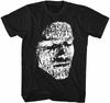 Conan Draw ON My FACE Front Print Black Adult Short Sleeves T Shirt Black