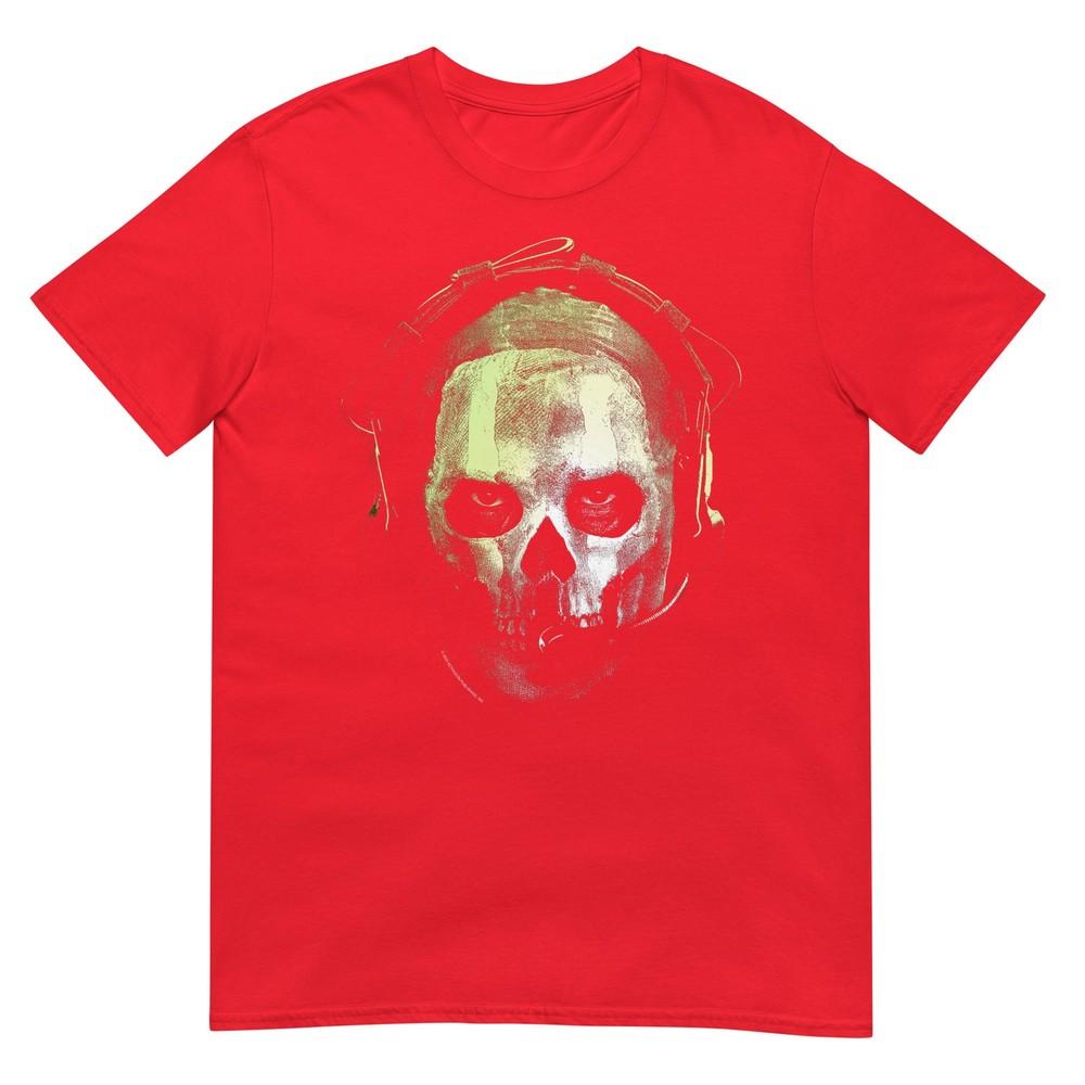 Call Of Duty Ghost Skull Portrait Video Game Tshirt S