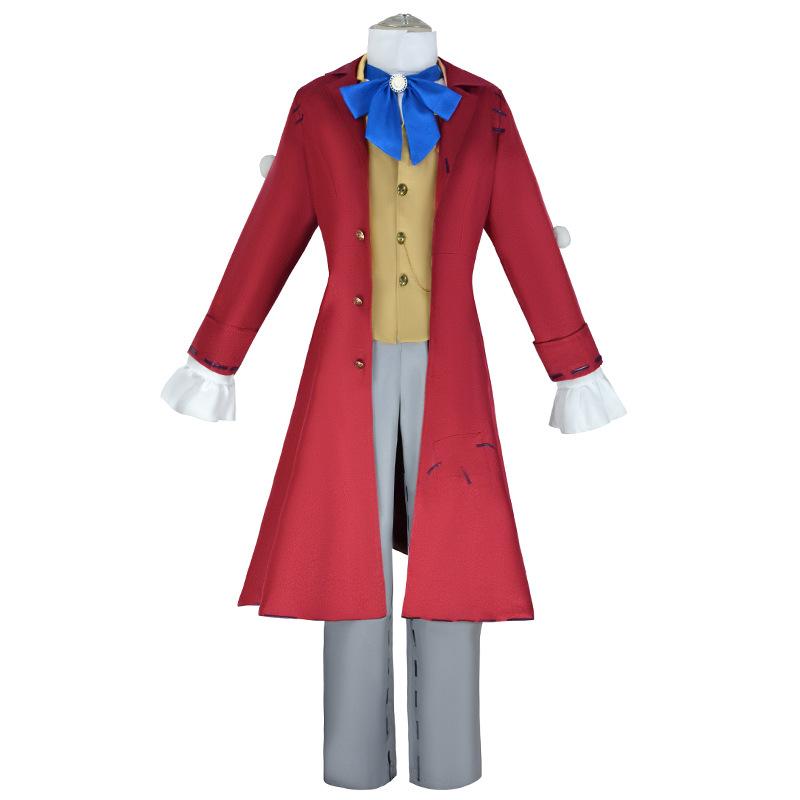 Identity V Komponist Cosplay, Standard-Überlebenden-Skin Vollständiger Trenchcoat Spielkostüm
