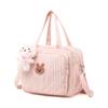 Mommy Stroller Nappy Bag Portable Cute Cartoon Multi-function Large Capacity Baby Diaper Bags with Pendant Nylon Mom Travel Tote