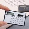 Ultra-thin Pocket Calculator Credit Card Calculator Solar Powered Calculator Mini Calculator