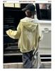 Girls' Alpaca Wool Fleece-Lined Jacket - Korean Casual Style, Hooded, Thick & Warm for Autumn/Winter