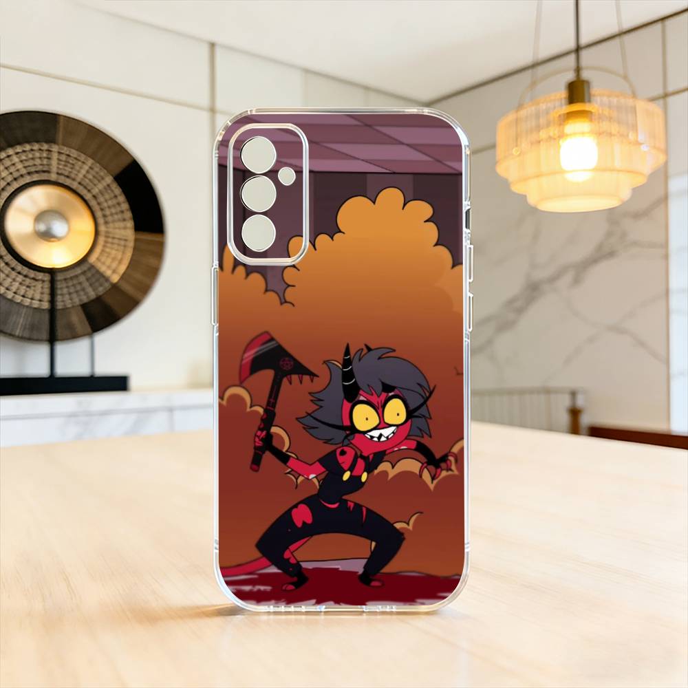 

H-Helluva Boss M-Millie Phone Case Transparent Silicone Soft For SamsungA10,12,20,21S,30,31,40,50,51,52,70,71 Samsung a10