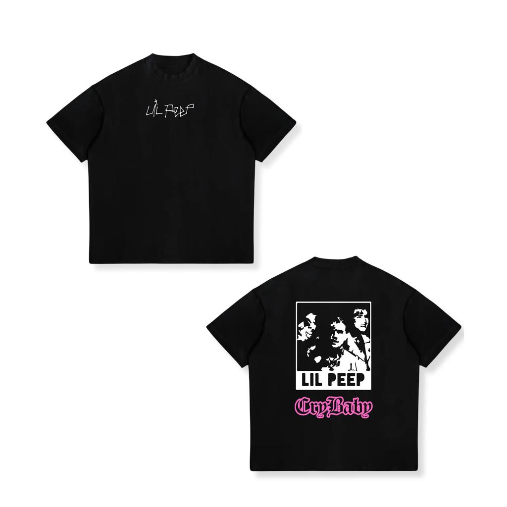 Rapper Lil Peep Hell Boy Graphic TShirt Unisexs Cool Hip Hop Fashion TShirts Unisex Women Cotton Oversized Tee Shirt Streetwear