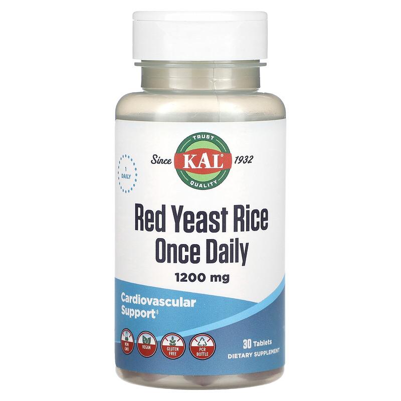 Red Yeast Rice, 1,200 Mg, 30 Tablets