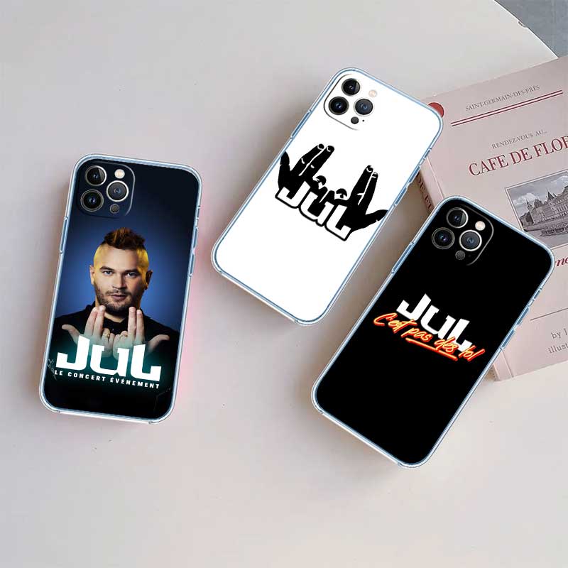 RE41 Julien Mari Jul Transparent Phone Case for Motorola Moto G7 G8 G9 G84 G85 G73 G24 G15 Z2 Play Power Plus