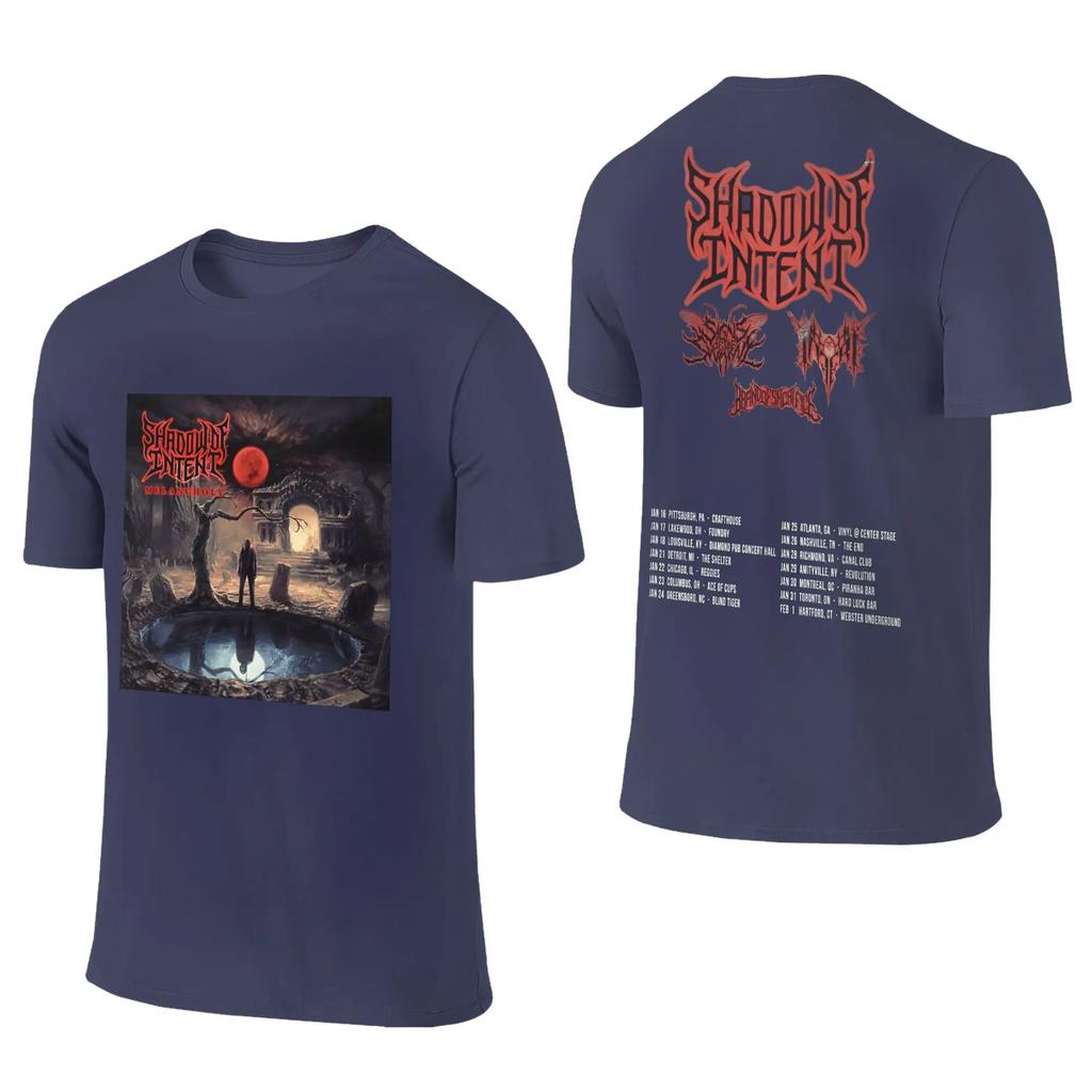 Shadow Of Intent T Shirts Unisex 100 Cotton Funny TShirts Crew Neck Tour Tee Shirt Short Sleeve Clothes New Arrival