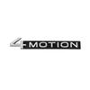 3D ABS Black 4 Motion Logo Letters Car Rear Trunk Emblem Badge Decal For Tayron Golf MK4 5 Tiguan 4motion Sticker Accessories