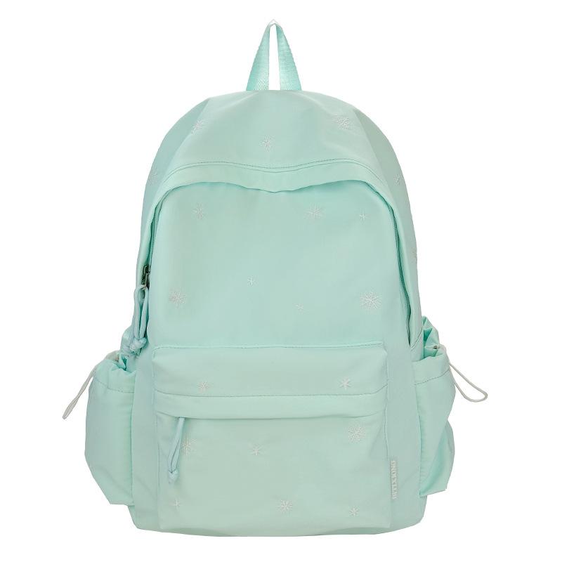 Schoolbag new backpack student schoolbag high value ins wind backpack fashionable versatile large capacity junior high school girls