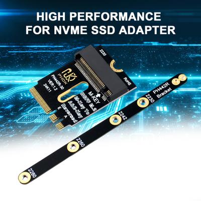 M.2 A&E To NVME SSD Expansion Card Supports 2230/2242/2260/2280 Computer Motherboard M2 Key A-E To NVME SSD PCIe 4.0 Extension Adapter PCB Board