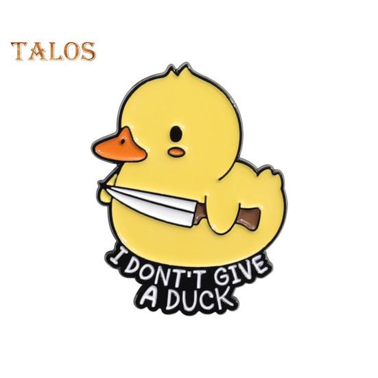 Cartoon Duckling Badge Animal Jewelry Alloy Brooch Hat Scarf Bag Lapel Decoration Pin Birthday Graduation Christmas Gift