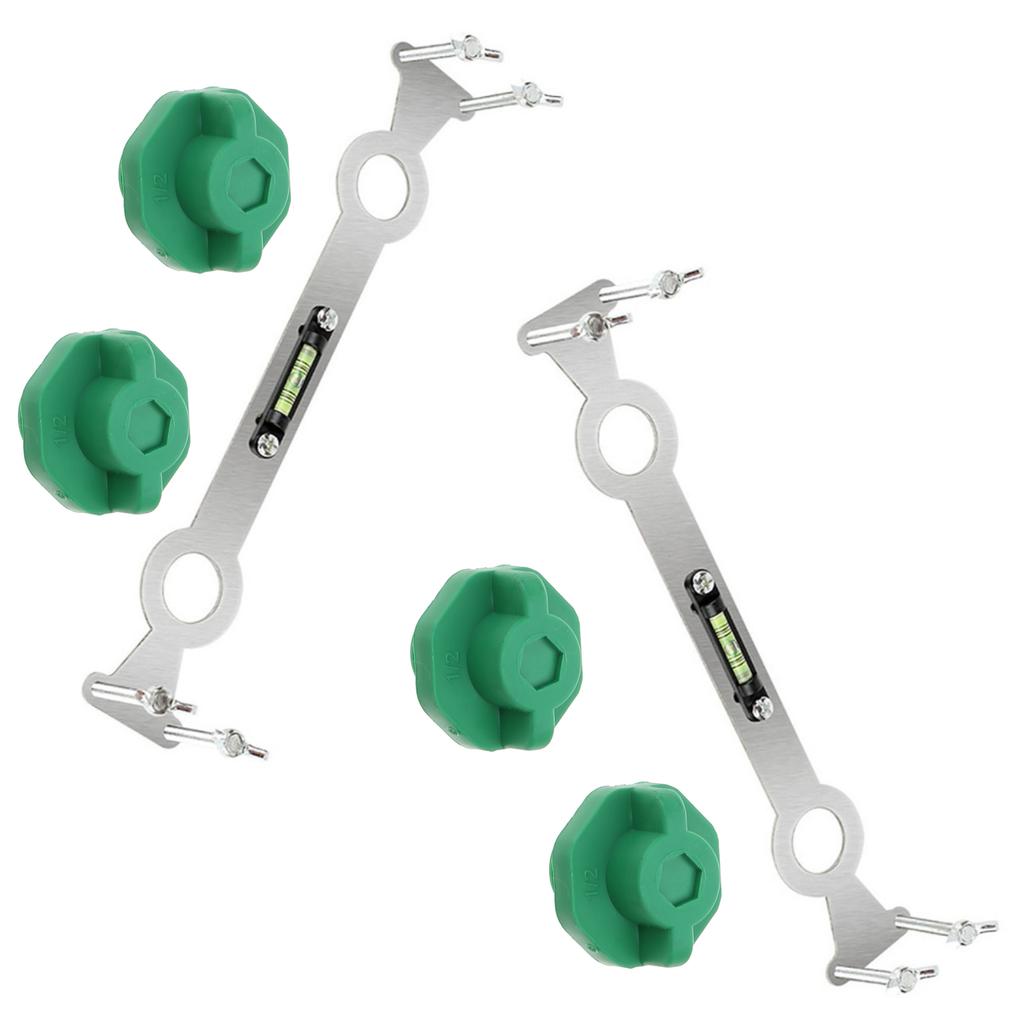 Multifunctional Bathroom Plumbing Install Tool With Level Self Leveling Gauges For Shower Fittings for Bathroom Kitchen