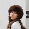 Autumn/Winter Women's Plush Warm Hats - Fashionable Look, Thickened Mongolian Hat for Comfort and Coziness In Cold Weather Outdoor Activities