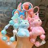 Fashion Cartoon Unicorn Phone Chain Cute Bag/Phone Pendant Couple Keychains Gifts Women for Jewelry Bag Charm