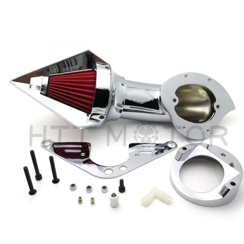 Motorcycle Cone Spike Air Cleaner For Yamaha 1999-2018 Road Star 1600 XV1600A 1700 XV1700 Chrome