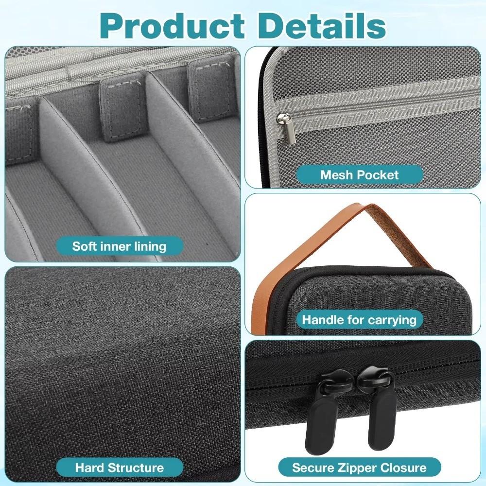 Portable Eyeglasses Case Hard Shell Sunglasses Protective Case Glasses Storage Box  Work