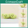 Adorable Plush Cactus Keychain Doll For Kids Soft Stuffed Toy Accessory Gift
