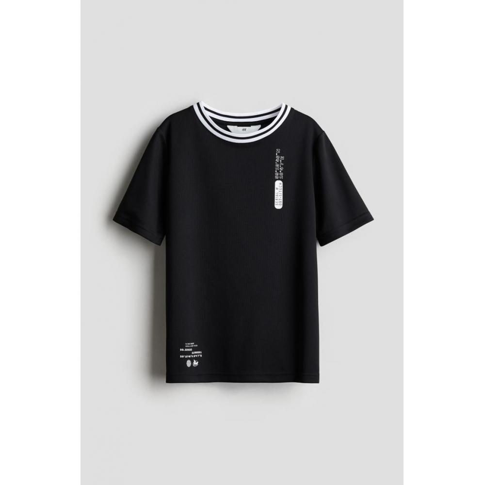 

Футболка HM Double Jersey черная 810Y