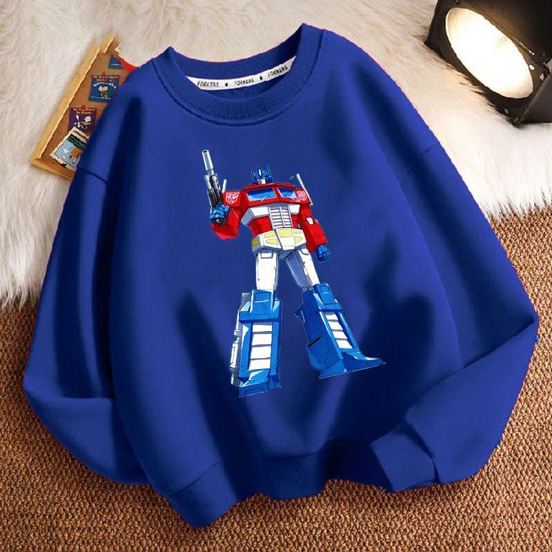 Kinder Mode Hoodies für Frühling und Herbst, Langarm Rundhals Oberteile für Jungen und Mädchen, Lockere Jacken