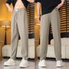 Men Straight Pants Fashion Korean Loose Suit Trousers Casual Draped Baggy Wide Pant Male Streetwear