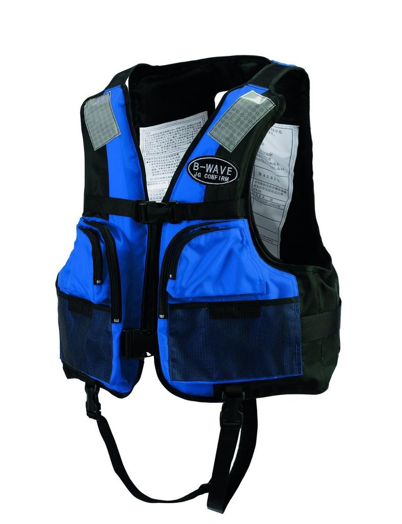 Ocean Life BW-2003 Life Jacket for Small Boats, Blue, Adult Size