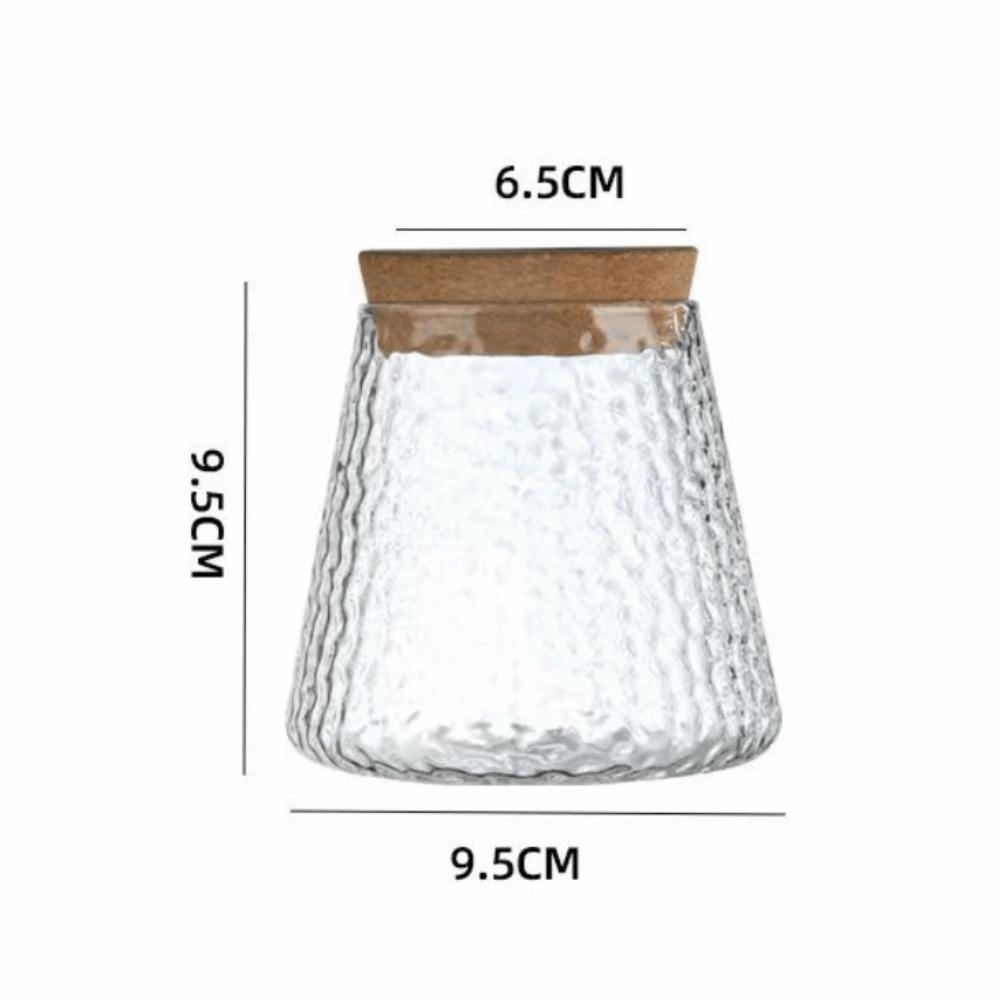 

Wooden Base Glass Planter Thick Water Cultivation Vase Minimalist Vase Rack Home Decoration