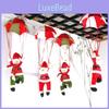 Santa Snowman Claus Christmas Home Ceiling Decoration Parachute Doll Hanging Toy