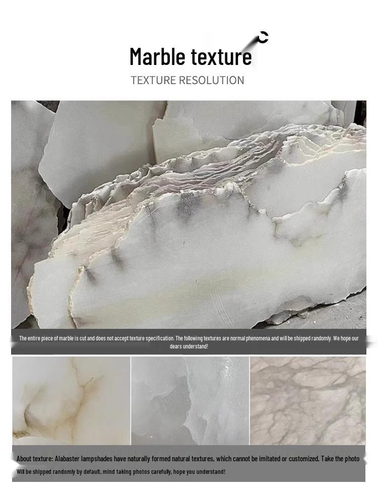 Modern Alabaster Wall Light - Minimalist French Design for Living Rooms, Bedrooms & Hallways