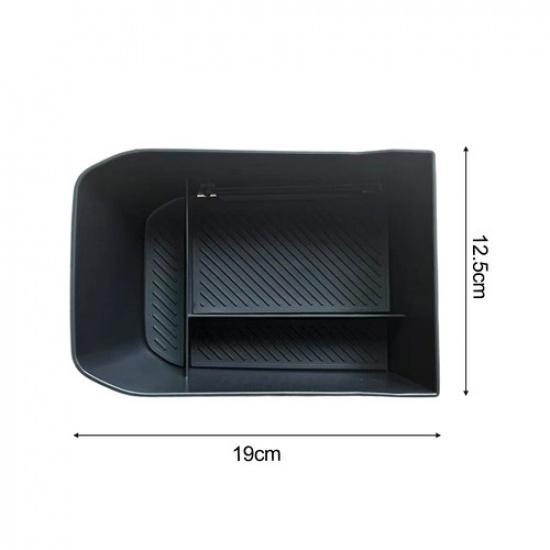 Armrest Storage Box Armrest Box Organizer Made Of ABS Material For Kia EV3 2024+