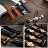 Leather Watchbands for Apple Watch Series 7 45mm 41mm Watch Band for Iwatch 6 5 4 SE 44mm 40mm 42mm 38mm Strap Butterfly Buckle