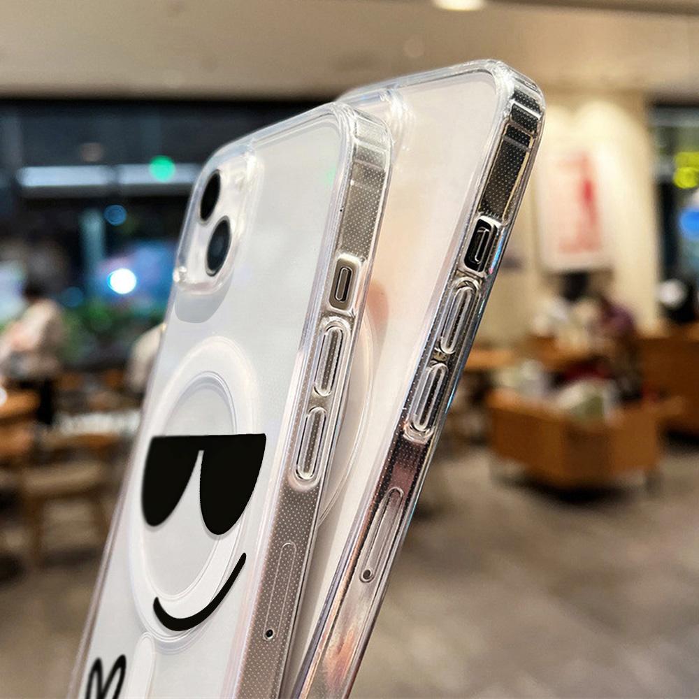 Magnetic Phone Case for iPhone 12 14 16 17 Pro 17 16 15 14 13 12 Pro Max  12 13 14 15  16 High Quality Shockproof Shell Full Protection Cute Style