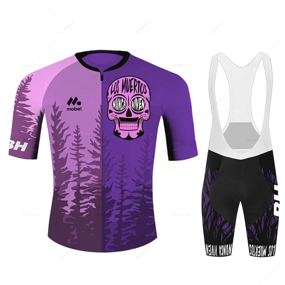 2026 Breathable Cycling Suit Set Bike Pro Team Cycling Jersey Set Men MTB Bike Clothes Summer Bicycle Clothing Maillot Culotte Conjunto Ropa Ciclismo