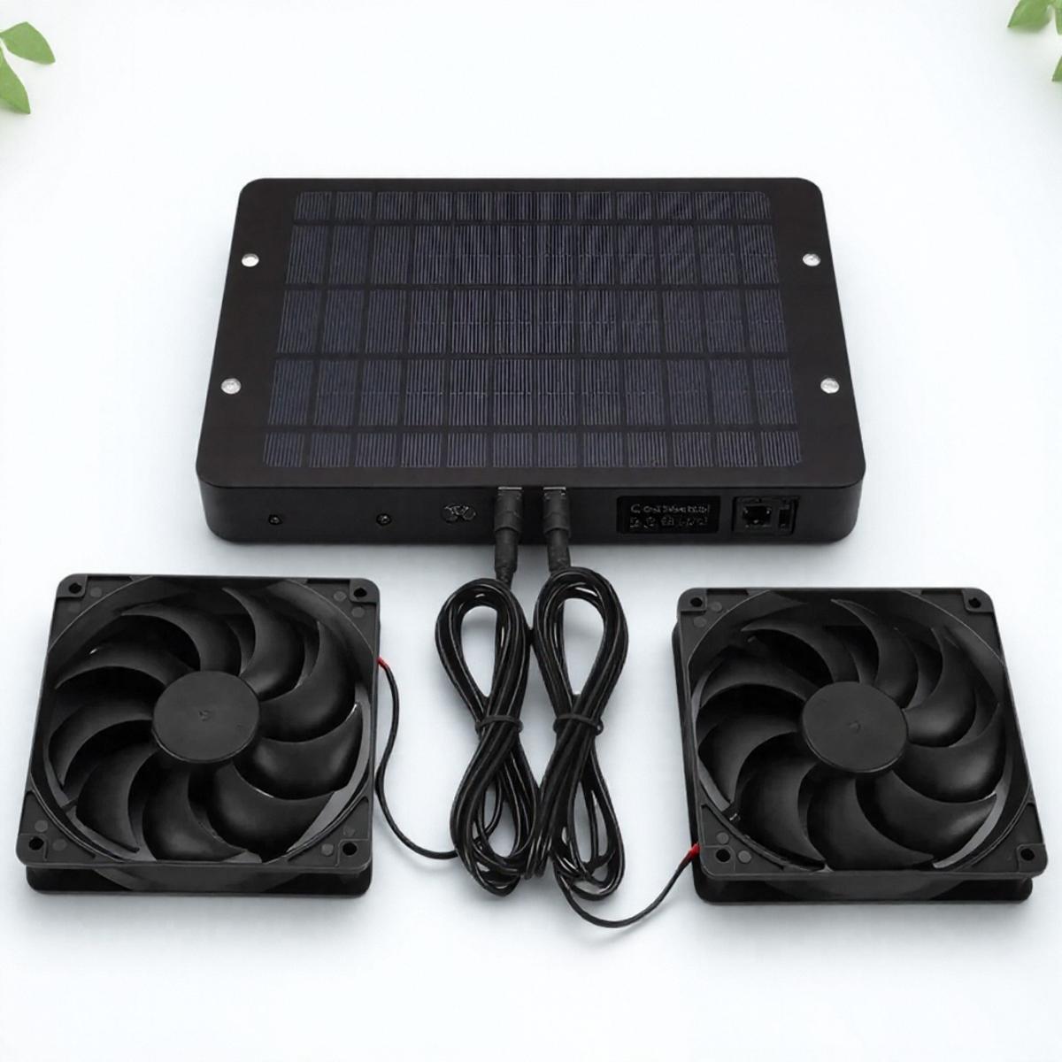 

10-ваттный солнечный вытяжной вентилятор 12 В, мини-вентилятор с питанием от солнечной панели, вытяжка для крыши автодома, домашней вентиляции