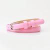 Women's Waist Belt Versatile Decorative Thin Belt Jeans Strap Fashionable High-End Simple Alloy Pin Buckle Belt