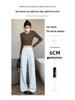 2026 Spring High Waist Slimming Modal Pants - Versatile Casual Black for Women