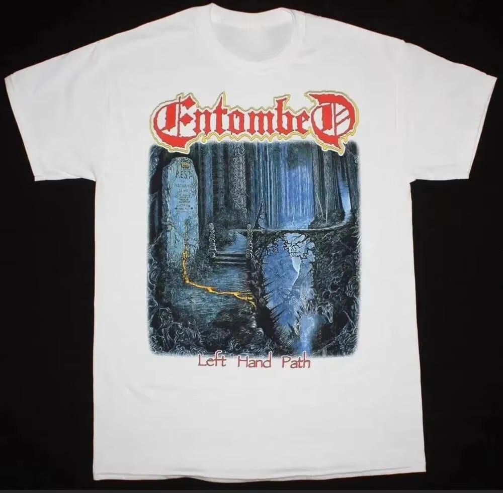 Vintage Death Metal Style T-shirt Disposer Coroner Unisex Cotton Short-sleeved T-shirt Loose High Street Vintage Dark Style