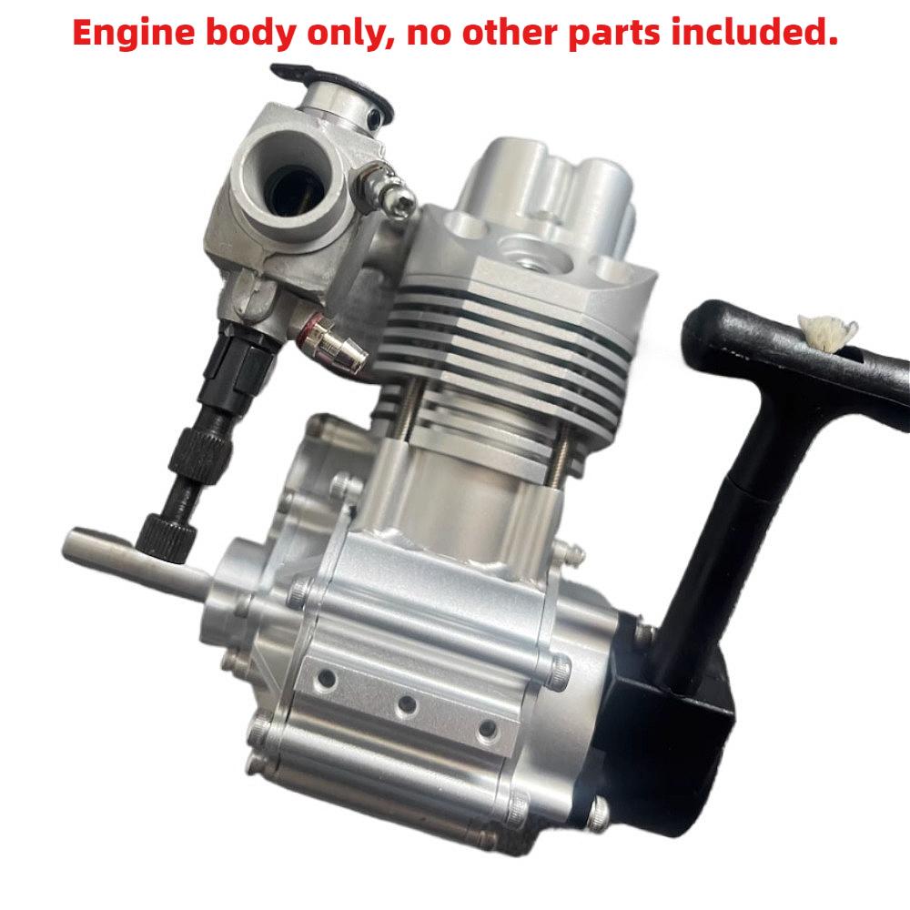 GS Micro Four Stroke 8cc Hybrid Internal Combustion Engine Model Single Lever Pushrod Engine Model Aircraft Metal Engine Model