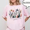 Comfort Colors® Helping Little Minds Grows T--Shirt, Floral Shirt, Summer Woman Shirt, Last Day Of School Shirt, Teacher Gift