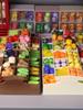 Xianci Kids' Pretend Play Mini Supermarket Vegetable & Fruit Rack Toy