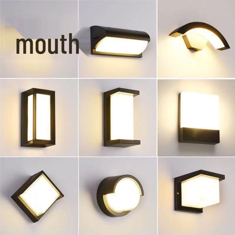 Outdoor Waterproof Wall Light for Villa, Courtyard, Terrace, Balcony, and Entrance