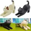 1 Pcs Home Decor Cute Creative Small Ornament Multi-functional Desk Decor Resin Cat Phone Holder Accessories Kawaii Accessories