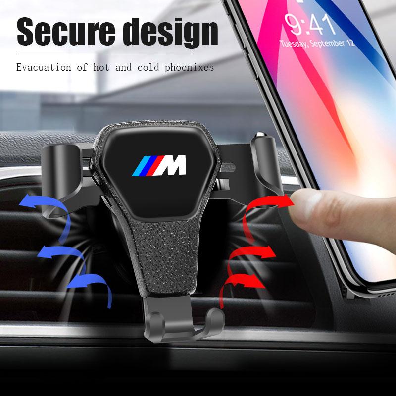 Auto Telefoonhouder Luchtuitlaat Clip Voor BMW M Performance E46 E90 F10 F30 X3 F20 E60 E70 E39 E36 E87 X7 E92 E91 E28