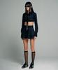 SCULPTOR Slim Crop Shirt Navy
