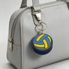 3D Printed Sports Basketball Football Keychain Stress Ball Clicker Tennis Volleyball Decompression Relief